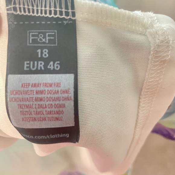 Gorgeous floral print chiffon summer dress - Picture 4 of 8